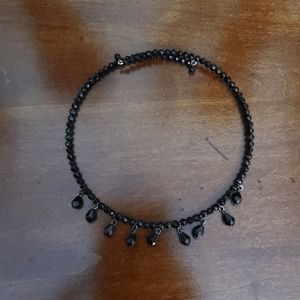 Black Beaded Choker